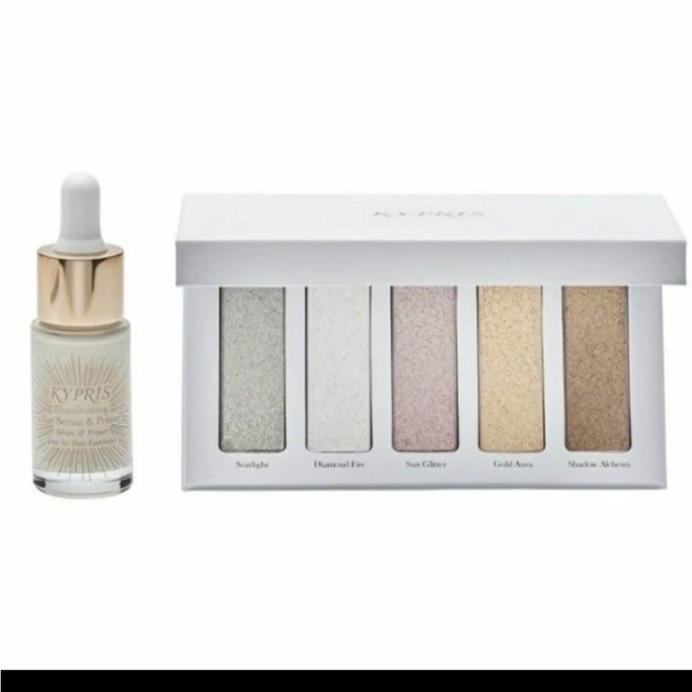 Kypris Illuminating Eye Serum/Primer & Summer Eyeshadow & Body Palette